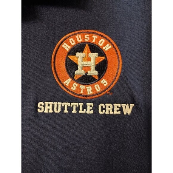 Houston Astros Shuttle Crew MLB Nike Golf Dri-Fit Polo Style Shirt X-Large - Picture 6 of 8